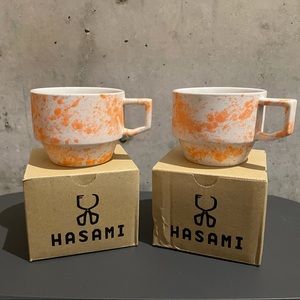 New set of two Hasami x Stumptown Mugs